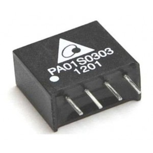 PA01S2415A, Преобразователи постоянного тока в постоянный с изоляцией DC/DC Converter, 15Vout, 1W