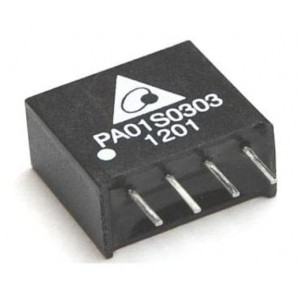 PA01S2412A, Преобразователи постоянного тока в постоянный с изоляцией DC/DC Converter, 12Vout, 1W