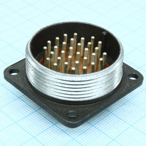 2РМДТ33Б32Ш5В1В, Соединитель цилиндрический низкочастотный малогабаритный