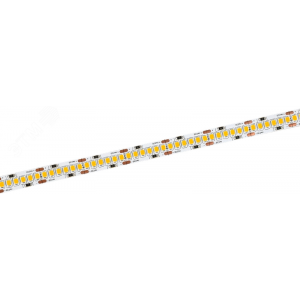 Лента светодиодная 5м SMD2835 240LED/м 22Вт/м IP20 ширина 10мм 24В теплый белый IEK LSR6-1-240-20-1-05