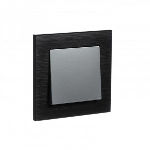 Рамка 1-м AtlasDesign Nature метал. оникс SE ATN312301