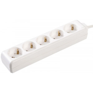 Удлинитель 5х3м с заземл. 16А IP20 У05 2P+PE 250В 3х1 WYP10-16-05-03-Z-N