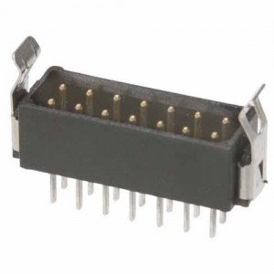 M80-8531642, Проводные клеммы и зажимы 8+8 POS DIL MALE VERT LATCHED TIN