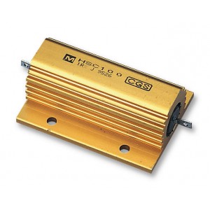 HSC1006R8J, Резистор силовой проволочный 6.8Ом ±5% 100Вт ±50ppm/°C алюминевый аксиальный монтаж на фланец картон