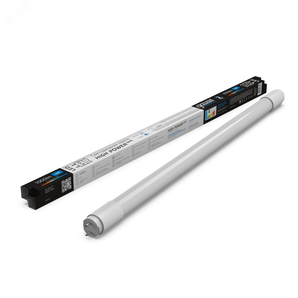 Изображение товара Лампа Elementary T8 12W 1000lm 6500K G13 LED