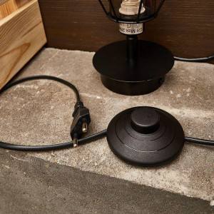 Выключатель-кнопка напольная для торшера, Кнопочный выключатель на провод 2А 250в ON-OFF