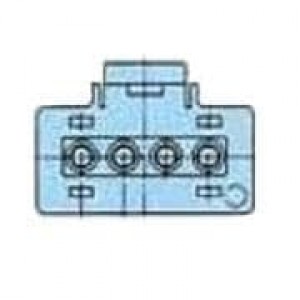 929515004012002, Автомобильные разъемы PLUG HARD SEAL 2P BL