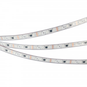 Лента герметичная SPI-PS-B60-12mm 12V RGB-PX3-BPT (12 W/m, IP67, 5060, 5m) 039599, Светодиодная лента SPI-PS-B60, герметичная IP67 (PS - силиконовая экструзия), с микросхемой MT16703. Светодиоды 5060, 60 шт/м (1 pixel = 3 LED), обход битого пикселя - BPT, белая плата, скотч 3М. Цвет RGB, угол 120°. Питание 12 В, мощность 12 Вт/м (60 Вт