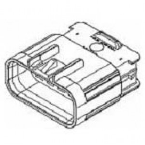 15326661, Автомобильные разъемы 10P M BLK CONN ASSY GT 280 SERIES 25AMPS