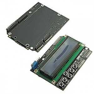 LCD-1602, Электронный модуль LCD-1602, синий дисплей