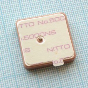 YNX-2525-TS-011, Диэлектрическая GPS+Glonass patch-антенна (1575~1608МГц), типоразмер 25*25*4мм