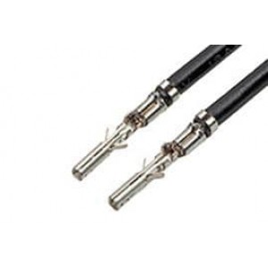 214760-1222, Кабели специального назначения MicroFit 3.0 150mm F-F 18AWG Leads BK