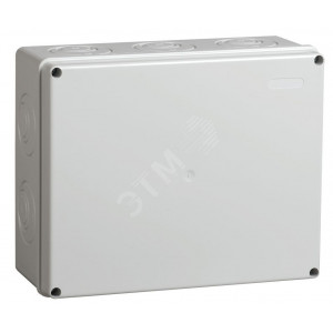 Коробка расп. КМ41272 о/п 240х195х90мм IP55 7035 UKO10-240-195-090-K41-55