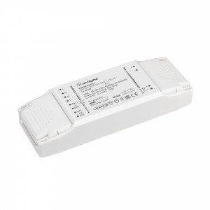 Блок питания ARV-SP-24040-PFC-DALI-1-10V-PD (24V, 1.67A, 40W) 041385, Блок питания 24V, ток 1.67А, 40Вт, с управлением DALI, 1-10V и функцией PUSH DIM, с корректором мощности, PF>0,95. Тонкий пластиковый корпус IP20. Вход: 220-240VAC. Размер 150х52х28 mm. Гарантия 5 лет.