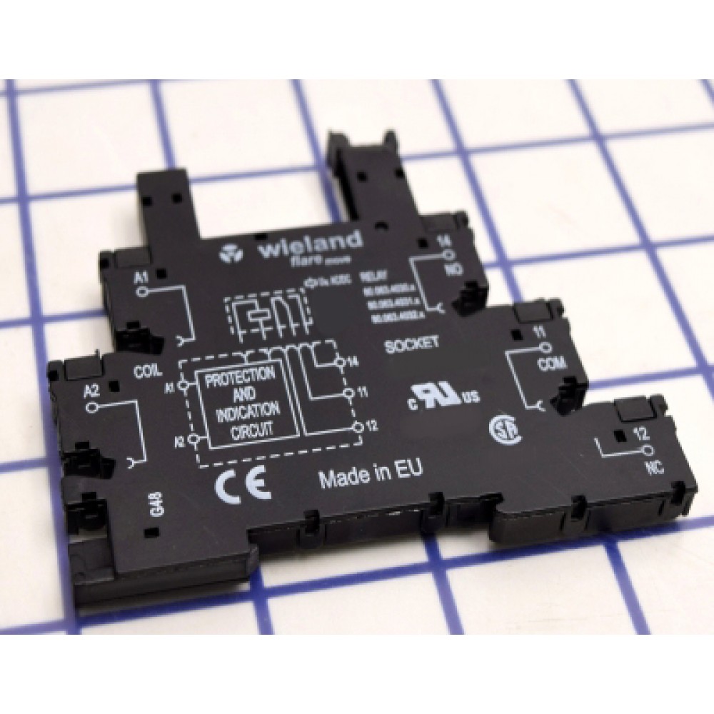 Изображение товара Колодка SF38 230V для реле с винтовой фиксацией, серия flare