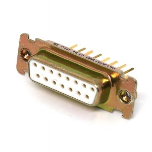 DAE15SF179, Стандартные соединители D-Sub  DSUB 15 F WW .375" CLIN G ZI
