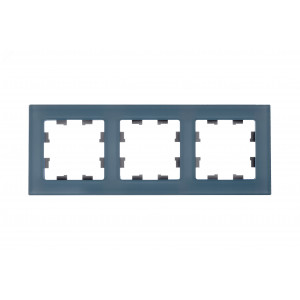 ATLASDESIGN NATURE 3-постовая РАМКА, НАТУРАЛЬНОЕ СТЕКЛО, ГРИФЕЛЬ (1шт) ATN360703