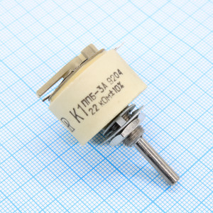 ППБ-3А  22К ±10%, Резистор переменный проволочный 22кОм ±10% 3Вт