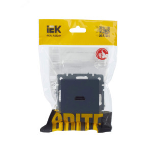 BRITE Розетка HDMI РHDMI-0-БрМ маренго BR-H10-K35