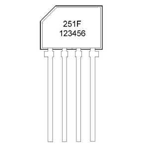 MLX90251EVA-FAA-000-BU, Датчики Холла / магнитные датчики для монтажа на плате Programmable Linear Hall ICs (Gen. II)