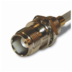 122406, РЧ соединители / Коаксиальные соединители TNC STRAIGHT JACK BULKHEAD CABLE S