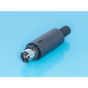 MDN-4M, Вилка mini DIN 4 контакта на кабель, SVHS