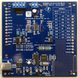 DRV8802EVM, Средства разработки интегральных схем (ИС) управления питанием DRV8802EVM