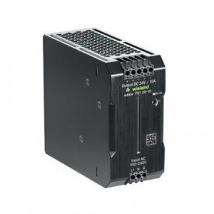 Источник питания WIPOS PS1 24-20, Источник питания, однофазный, 24 V / 20 A, 480 W; диапазон входных напряжений: 85 – 264 V AC, 90 – 350 V DC; габариты (мм): ширина x высота x глубина: 95 x 125 x 150; вес 1,5 кг; монтаж: на DIN рейку, температура окружающей среды –40°C…+70°C