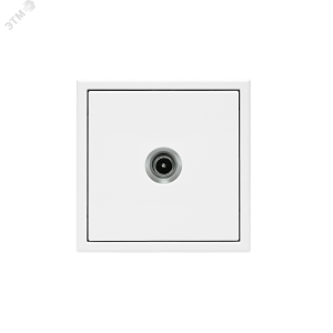 ARTGALLERY TV ТВ розетка оконечная 1DB, механизм, лотос GAL001391