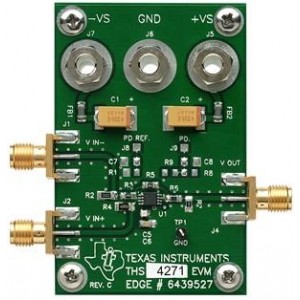 THS4271EVM-UG, Средства разработки интегральных схем (ИС) усилителей THS4271 Eval Module w/ Unity Gain