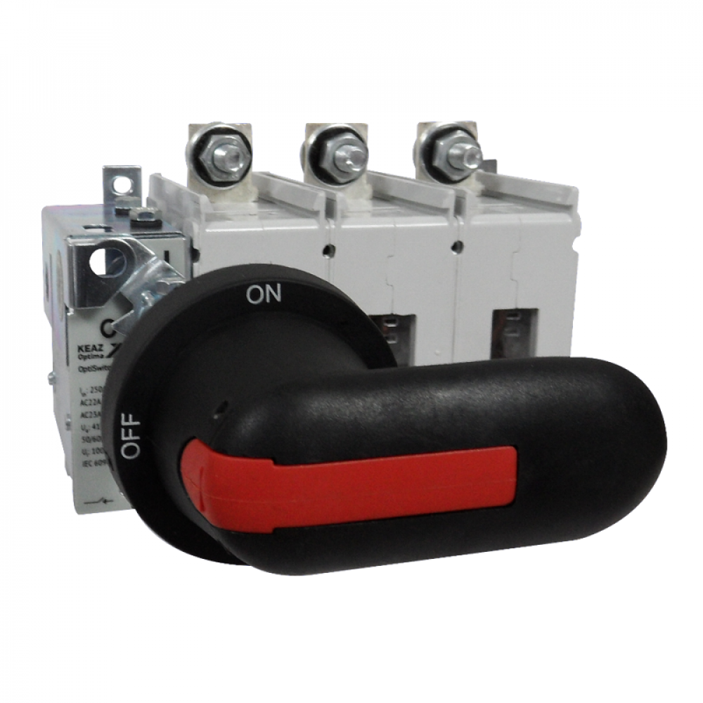 Изображение товара Выключатель нагрузки OptiSwitch DI-2-250-3P 690 В 250 А IP54 монтажная плата