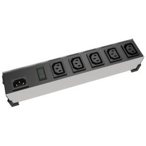1581H5, Сетевые удлинители  Power Outlet Strip IEC 5-Outlet, 12"