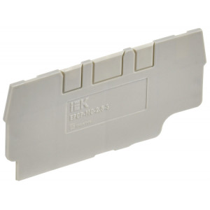 Заглушка для CP-MC 3 вывода 2,5мм2 серая YCT22-00-3-K03-002-ZGL