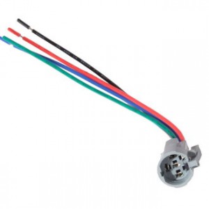 LAS2 CONNECTOR, Колодка клеммная для антивандальных кнопок серии LAS2, 5 проводов