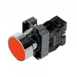 XB-2 красная NC, Кнопка без фиксации на размыкание