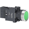 КНОП.СПОДС.,СLED,220В.,ЗЕЛЕН.,1НO C3(+) XA2EW33M1