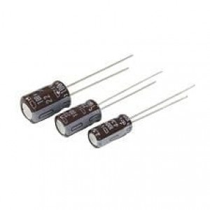 ELE-100ELL221MF11D, Оксидно-электролитические алюминиевые конденсаторы - С радиальными выводами 220uF 10V