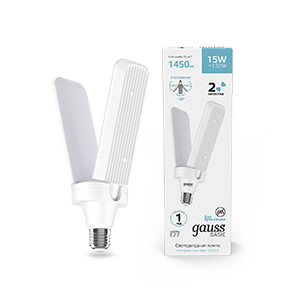 Лампа Basic 15W 1450lm 4000K E27 Клевер-2 LED 1/20 11732212