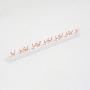 Соединительная шина BBS-MD63 типа FORK, 2 полюса, 28 присоединений, для  модульной аппаратуры BBS-MD63F-2P28