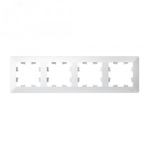 ATLASDESIGN AIR 4-постовая РАМКА, ЛОТОС/дымчатый белый ATN221304