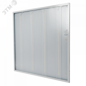 Светильник светодиодный ДВО-36w 588*588*19 4000K 3600Лм призма Грильято IP40 5052758