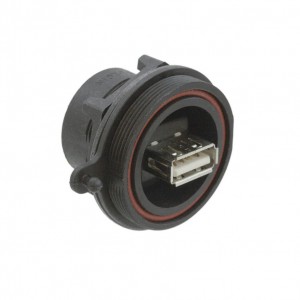 PX0842/A, USB ADAPTOR, 2.0 TYPE A-TYPE B, IP68; USB Connector Type:USB Type A; USB Standard:USB 2.0; Gender:Receptacle; No. of Positions:4 Position; Connector Mounting:Panel Mount; IP Rating:IP68; Product Range:Buccaneer Series; Contact Material:Copper; Contact Pla