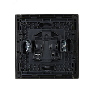 FORTE&PIANO Розетка 1-местная без заземления с защитными шторками винтовое крепление 10А FP317 серый IEK FP-R13-10-K03