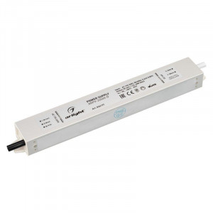 Блок питания ARPV-24040-D (24V, 1.7A, 40W) 026177, Источник напряжения с гальванической развязкой для светодиодных изделий. Входное напряжение 170-265 VAC. Выходные параметры: 24 В, 1,7 А, 40 Вт. Встроенный PFC >0,5. Герметичный алюминиевый корпус IP 67. Рабочая температура -30…+50C?. Габаритные размеры д