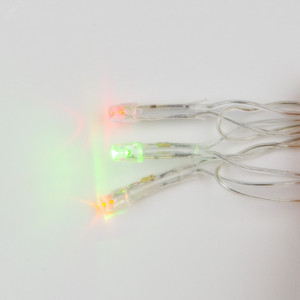 Гирлянда светодиодная ULD-S0250-020/STA MULTI IP20 2.5м 20 светодиодов разноцвет. свет провод прозр. Uniel UL-00005481