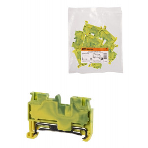 Зажим клеммный безвинтовой ЗКБ PEN быстрого зажима 1,5 мм2 (Ph-C PT 1,5/S-PE) SQ0822-0160