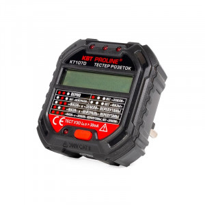 КТ 107D серия PROLINE, Тестер розеток и УЗО