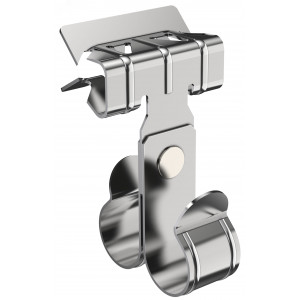 Зажим балочный 8-14мм под трубу 32мм двойной HDZ CME40-BZTD-032-HDZ