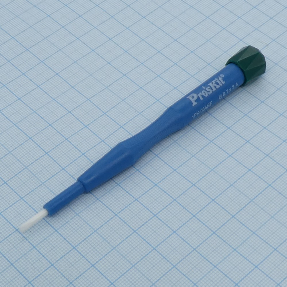 Изображение товара Керамическая шлицевая отвертка 1PK-034NF 0.7х2.4мм