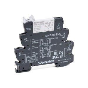 Реле с колодкой RNC1CO048+SNB05-E-D, Реле интерфейсное RNC1CO048 с колодкой SNB05-E-D, винтовая фиксация провода, 1CO, 6A(250VAC), 230VAC/DC, светодиод, ширина 6,2 мм